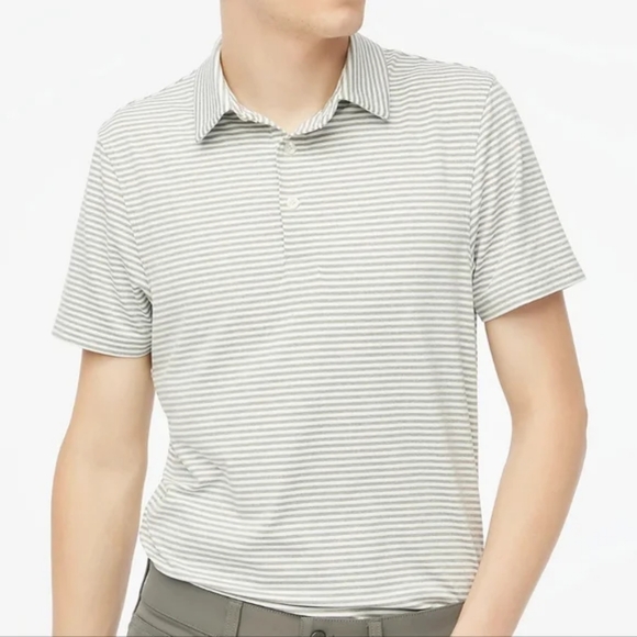 J. Crew Men's Performance Polo Shirt New Size Large - Picture 1 of 2